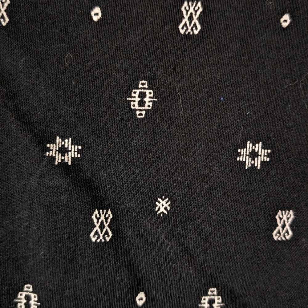 Torrid Women's Vintage Cotton Jersey V-Neck Relaxed Tie Front Top Plus m/l New - Picture 5 of 8